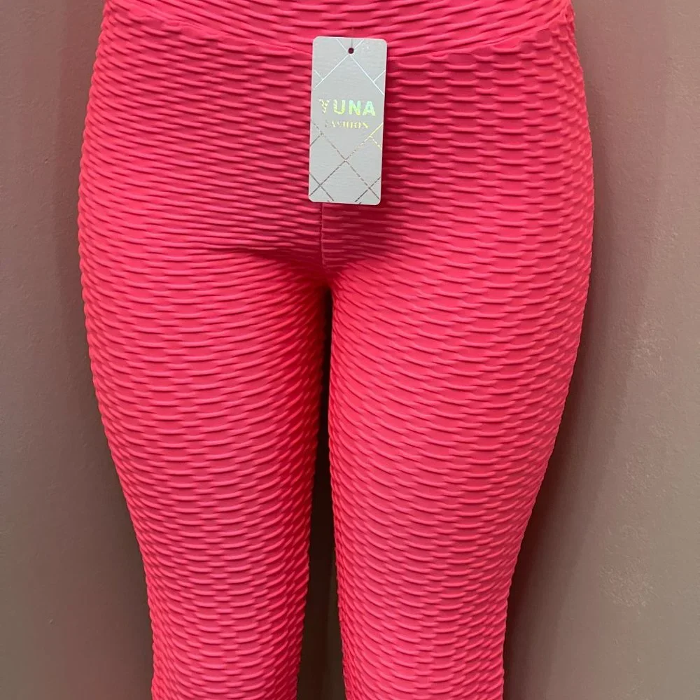 Yuna Fashion Women's Leggings, Fitness Tights Push Up Pants Sport Running Yoga - Picture 3 of 9